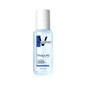 Suero <span class=keywords><strong>para</strong></span> el Crecimiento del Cabello <span class=keywords><strong>para</strong></span> Hombres Naspurad, Fortalecimiento del Cuero Cabelludo, Fórmula Italiana V-Vitality, Anticaída Profesional - Product Image 1