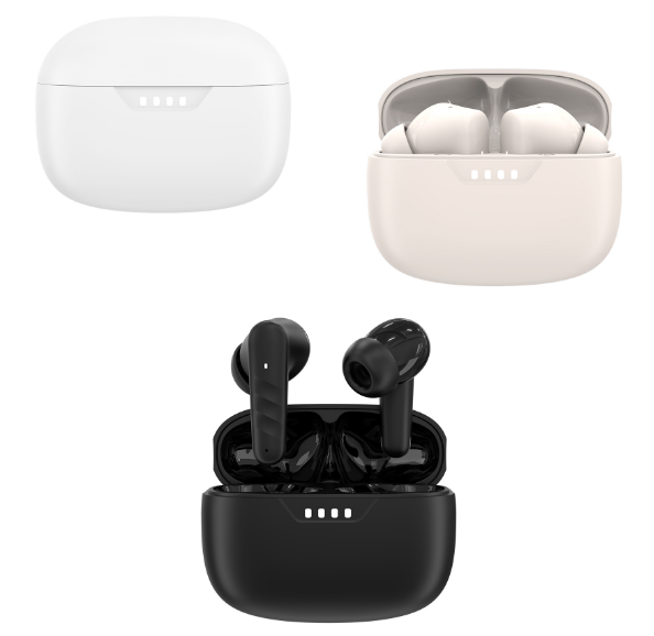 5.4 Ear Buds with ANC/ENC Noise Cancelling Headphones and Transmitters Bt Headphone Wireless