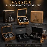 Shunstone Whisky Carafe Ensembles Whisky Verre Carafe Cadeau Ensemble Pour Hommes Papa Hubby Société Promotion Cadeaux