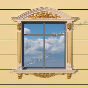 Ventes d'usine haut <span class=keywords><strong>de</strong></span> gamme rebord <span class=keywords><strong>de</strong></span> fenêtre béton bâtiment moulage moule décoratif maison portes cadres moulage conception abs moule en <span class=keywords><strong>plastique</strong></span> - Product Image 2