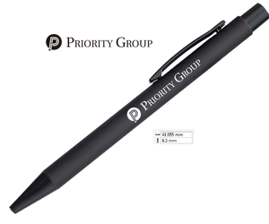 Tùy Chỉnh Biểu Tượng Tia <span class=keywords><strong>Laser</strong></span> Bút Bi Khuyến Mại Quảng Cáo Cảm Ứng Mềm Cao Su Tráng Kim Loại 1.0Mm Chiều Rộng Bằng Văn Bản Cho Khách Sạn - Product Image 3