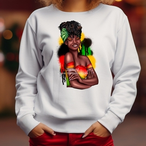 Vinilos Termoadhesivos con Diseños Afro, <span class=keywords><strong>Mujeres</strong></span> Negras, <span class=keywords><strong>Historia</strong></span> Negra, para Planchar <span class=keywords><strong>en</strong></span> Prendas, Camisetas, Sudaderas y Bolsas - Product Image 2