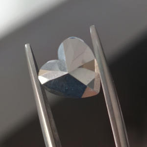 Cristales de Vidrio Color Aguamarina en Forma de Corazón, Tamaños 6mm y 8mm, para Joyería y Decoración de Uñas - Product Image 3