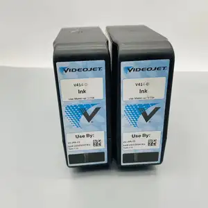 Videojet ink original V414-D tinta vermelha V718-D maquiagem para impressora videojet cij