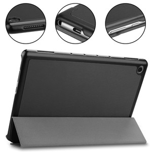 เคสฝาพับหนัง PU แม่เหล็กพับได้สามทบสำหรับ <span class=keywords><strong>Huawei</strong></span> <span class=keywords><strong>Mediapad</strong></span> <span class=keywords><strong>M5</strong></span> <span class=keywords><strong>Lite</strong></span> <span class=keywords><strong>10</strong></span> - Product Image 5