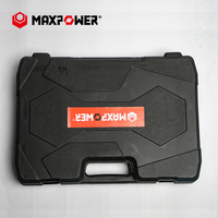 Coffret d'outils mécaniques Maxpower 150 pièces avec clés mixtes 1/2" 1/4" 3/8" et jeu de douilles pour garage et réparation automobile
