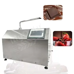 MY 2024 Multifunctional Small Desktop Faucet Machine Double Tap Flow Melted Chocolate Melter with Dispenser