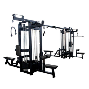Máquina de <span class=keywords><strong>Ejercicios</strong></span> Multifuncional de 8 Estaciones <span class=keywords><strong>para</strong></span> Uso Comercial, Máquina de Entrenamiento de Fuerza <span class=keywords><strong>para</strong></span> Gimnasio, Máquina de <span class=keywords><strong>Ejercicios</strong></span> <span class=keywords><strong>para</strong></span> 8 Personas - Product Image 6