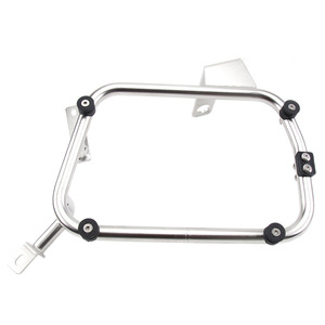 Per V-Strom <span class=keywords><strong>250</strong></span> Moto DL250, Portapacchi Laterale Modificato in Acciaio Inox 304 e Staffa di Fissaggio per Bauletto - Product Image 3