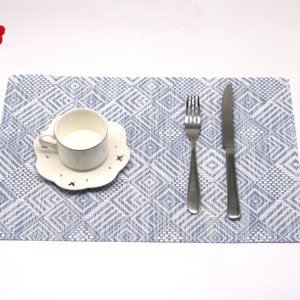 Mantel Individual de decoración de boda de 30x45cm para cocina y comedor, tejido rectangular de PVC, respetuoso con el medio ambiente, venta al por mayor - Product Image 1