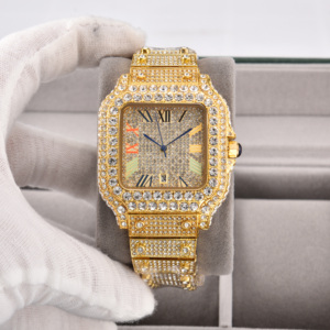 Nuovi <span class=keywords><strong>Orologi</strong></span> Quadrati <span class=keywords><strong>da</strong></span> Uomo 2026, Orologio di Lusso con Diamanti, Edizione Grigio Ghiaccio, <span class=keywords><strong>Orologi</strong></span> <span class=keywords><strong>da</strong></span> <span class=keywords><strong>Polso</strong></span> <span class=keywords><strong>al</strong></span> <span class=keywords><strong>Quarzo</strong></span> per Coppie, Vendita all'Ingrosso - Product Image 6