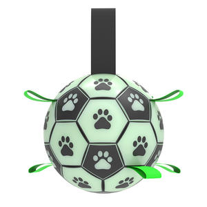 Pallone da Calcio Luminoso Interattivo per Addestramento Cani con Motivo a Impronta di Zampa - Articoli per Animali Domestici in Offerta Speciale - Product Image 1