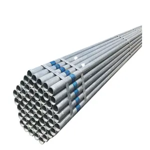 Vente en gros, fabrication chinoise, tuyau structurel galvanisé de 25mm, tube en acier galvanisé, tube rond en acier galvanisé