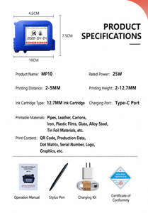 Stampante CIJ Portatile Aisomark Mini con Design Blu, Nuova Stampa su Materiali Flex ed Egg, Data <span class=keywords><strong>di</strong></span> Scadenza, Numero <span class=keywords><strong>di</strong></span> Serie, Codice a Barre, Logo - Product Image 5