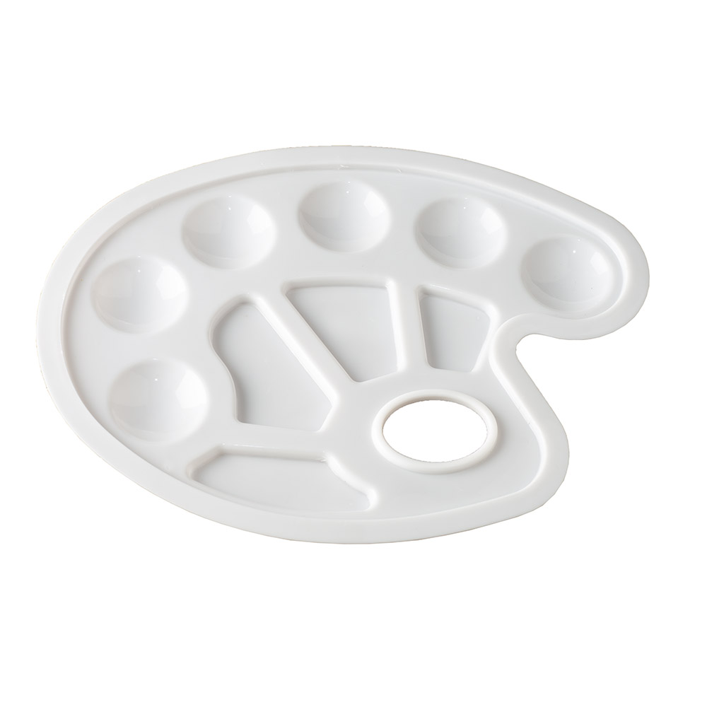 Mixing Palette Custom Plastic Kids Acrylic Paint Palette Tray