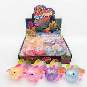 ของเล่นบีบปลาทองมอลโทสแบบใหม่ TPR ของเล่นมอลโทสเนื้อนุ่มวิบวับ - Product Image 1