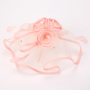 Guangzhou Fashion Ladies Bridal <strong>pink</strong> Womens Church <strong>Fascinators</strong> Hat Headwear <strong>Headband</strong> - Product Image 4