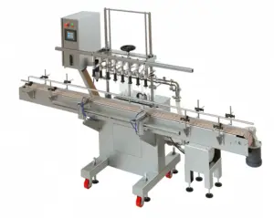 KOF Automatic Liner 50ml-50000ml Pressure Same Level Over Flow Vodka Filling And Capping Machine