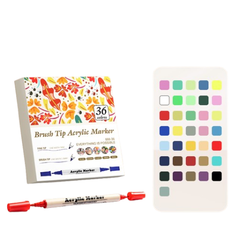Caja Blanca Set-24colores