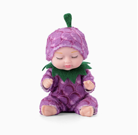 Großhandel: Bestickte, niedliche Mini-Schlaf-Simulations-Reborn-Babypuppen mit Stressabbau-Funktion – Superweiche Plüschtiere, Unisex