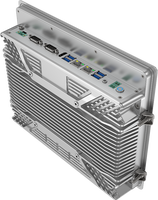 Panel PC Industrial Resistente de 10.4 Pulgadas con Pantalla Táctil Capacitiva, Sin Ventilador, Quad Core, IP65, Puerto HD, Windows 10, Linux Integrado, Montaje en Pared