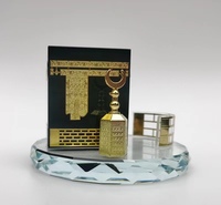 Cadeaux islamiques personnalisés en cristal KAABA, ornement en verre, arabie saoudite, tour d'horloge pour souvenir islamique pour cadeau makka