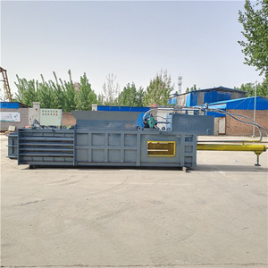 Machine hydraulique carrée pour bouteilles de boissons en plastique avec moteur, compacteur haute productivité pour usine de recyclage - Product Image 1