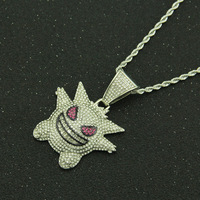 Suyan-collar con colgante de estilo Hip Hop para mujer, Gargantilla con Micro pavé, diseño de moda, Hiphop