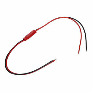 Konektor baterai JST 2p merah dengan isolasi PVC kabel LIPO pria dan wanita untuk aplikasi elektronik - Product Image 2