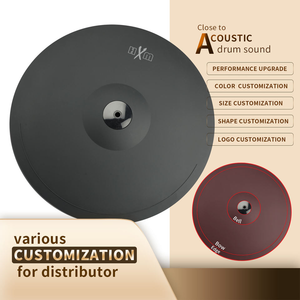 Batería Electrónica Acústica HXM XD-2000-KM con Parches <span class=keywords><strong>de</strong></span> Malla <span class=keywords><strong>de</strong></span> Poliéster <span class=keywords><strong>de</strong></span> Doble Capa, Cámara <span class=keywords><strong>de</strong></span> Polimadera y Conector para Auriculares - Product Image 5