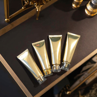 Tube cosmétique en aluminium et plastique souple écologique de luxe Fuyun, 80 ml, crème pour les yeux, blush