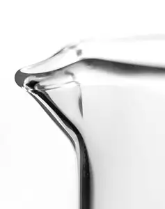 Высококачественный стеклянный мерный стакан Rongtai низкой формы по заводской цене, 50 мл + 100 мл + 250 мл + 400 мл + 600 мл