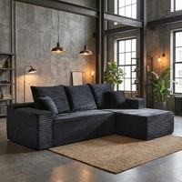 Großhandel Möbel Direktexport OEM/ODM Service Chenille-Sofa Komprimiertes Luxus-Wohnzimmer-Sofa-Set