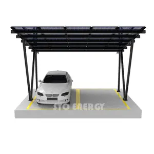 Easy install Solar PV Carports parking structures Solutions for individual houses, parking lots and large-scale projects