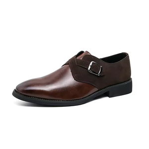 S0068X Nuevos Zapatos Oxford de Hombre de Cuero Genuino de Vaca, Formales, con Punta Cerrada, Perla, Moda, Otoño, Ligeros, para Novio - Product Image 1