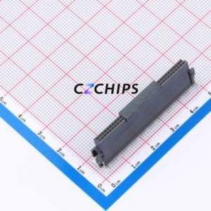 234200-E Pin Socket SMD,P=1.27mm Connector ( Pitch: 1.27mm )( Row Spacing: 1.27mm )( Mounting Type: Vertical Mount ) - Product Image 1