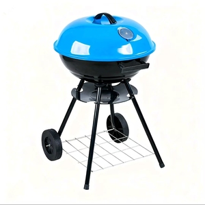 Barbecue au charbon <span class=keywords><strong>de</strong></span> bois carré <span class=keywords><strong>de</strong></span> qualité supérieure, facile à utiliser, polyvalent et facile à transporter pour le camping, la randonnée et les sorties à la plage - Product Image 1