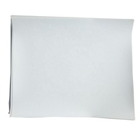 Papier blanc abrasif 60/80/100/120/150/180 grain, feuille et rouleau de papier de verre pour lime à ongles beauté