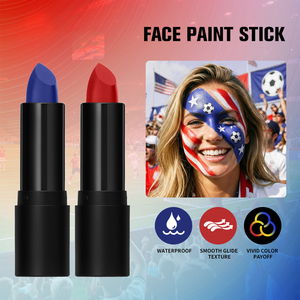 <span class=keywords><strong>Pintura</strong></span> Corporal y Facial en Barra, Resistente al Agua, 6 Colores, No Tóxica, para <span class=keywords><strong>Halloween</strong></span>, Maquillaje en Crema, Segura para Fiestas, Cosplay, Deportes, <span class=keywords><strong>Pintura</strong></span> Facial - Product Image 3