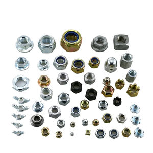 Écrou hexagonal galvanisé à chaud d'acier au carbone de preuve de rouille (DIN 933) M10 * 1.5 RoHS conforme pour l'échafaudage extérieur - Product Image 1