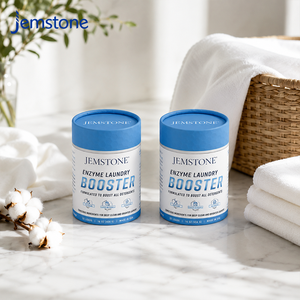 Boîte d'emballage cylindrique en carton kraft biodégradable pour perles de lessive imprimées sur mesure, capsules et amplificateurs de parfum - Product Image 2
