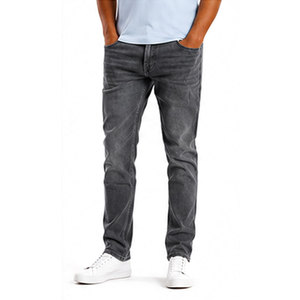 Prix de gros Jeans mi-droits pour hommes Coupe ajustée Légers 100% Coton Respirants Écologiques Sur mesure Style décontracté urbain - Product Image 6