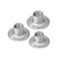 Tuerca en T de acero con cabeza de martillo, deslizante, niquelada, para perfil de aluminio, impresora 3D, marco de router CNC, kit de hardware DIY