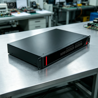 PC industriel embarqué 1U pour montage en rack, avec deux ports Ethernet Gigabit, fabricant d'ordinateurs industriels embarqués