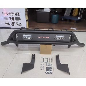 กันชนหน้าสำหรับรถกระบะ4X4 LE-STAR กันชนหน้าเหล็กกันชนรถยนต์สีดำใหม่ - Product Image 2