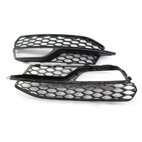 Paire de pare-chocs avant antibrouillard, grille de calandre en nid d'abeille pour Audi A3 S-Line 2014-2016 8V3807681Q 8V3807681G
