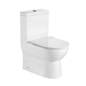 2022 뜨거운 판매 욕실 화장실 세라믹 두 조각 무테 화장실 CE 물 마크 물 옷장 - Product Image 4