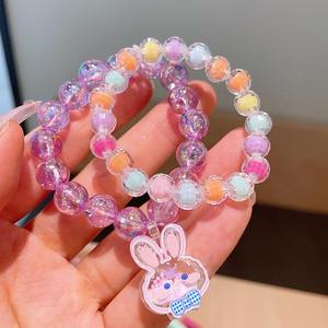 เครื่องประดับ2024สำหรับเด็กสร้อยข้อมือการ์ตูนลูกปัดหลากสีกล่องของขวัญสำหรับเด็กผู้ชายเด็กผู้หญิงสร้อยข้อมือรูปกระต่ายหมีแมวน่ารักของขวัญวันเกิด - Product Image 4