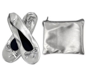 Chaussons <span class=keywords><strong>de</strong></span> ballet souples pour femmes 2025 – Confortables, pliables et portables, style pantoufle - Product Image 4