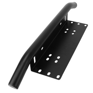 Aluminum Off Road LED Frame Holder Front Bumper License Plate SUV <b>Lamp</b> Holder Universal Mount Bracket - Product Image 6
